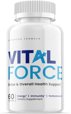 Vital Force Pills - Vital Force Supplement for Detox & Wellness ORIGINAL -1 Pack