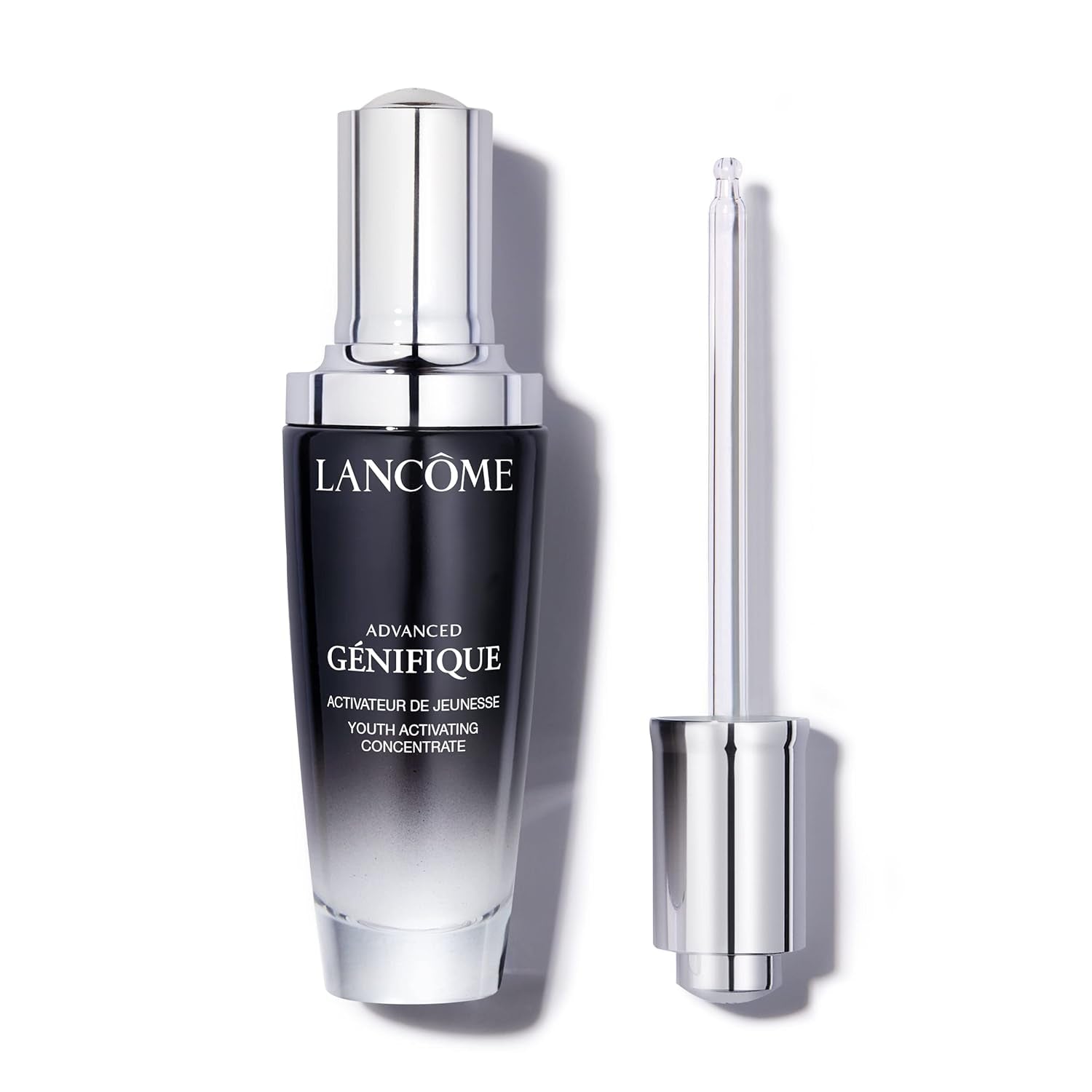 Lancôme Advanced Génifique Radiance Boosting Anti-Aging Face Serum - Visibly Hydrates & Plumps Skin - with Bifidus Prebiotic, Hyaluronic Acid & Vitamin Cg 