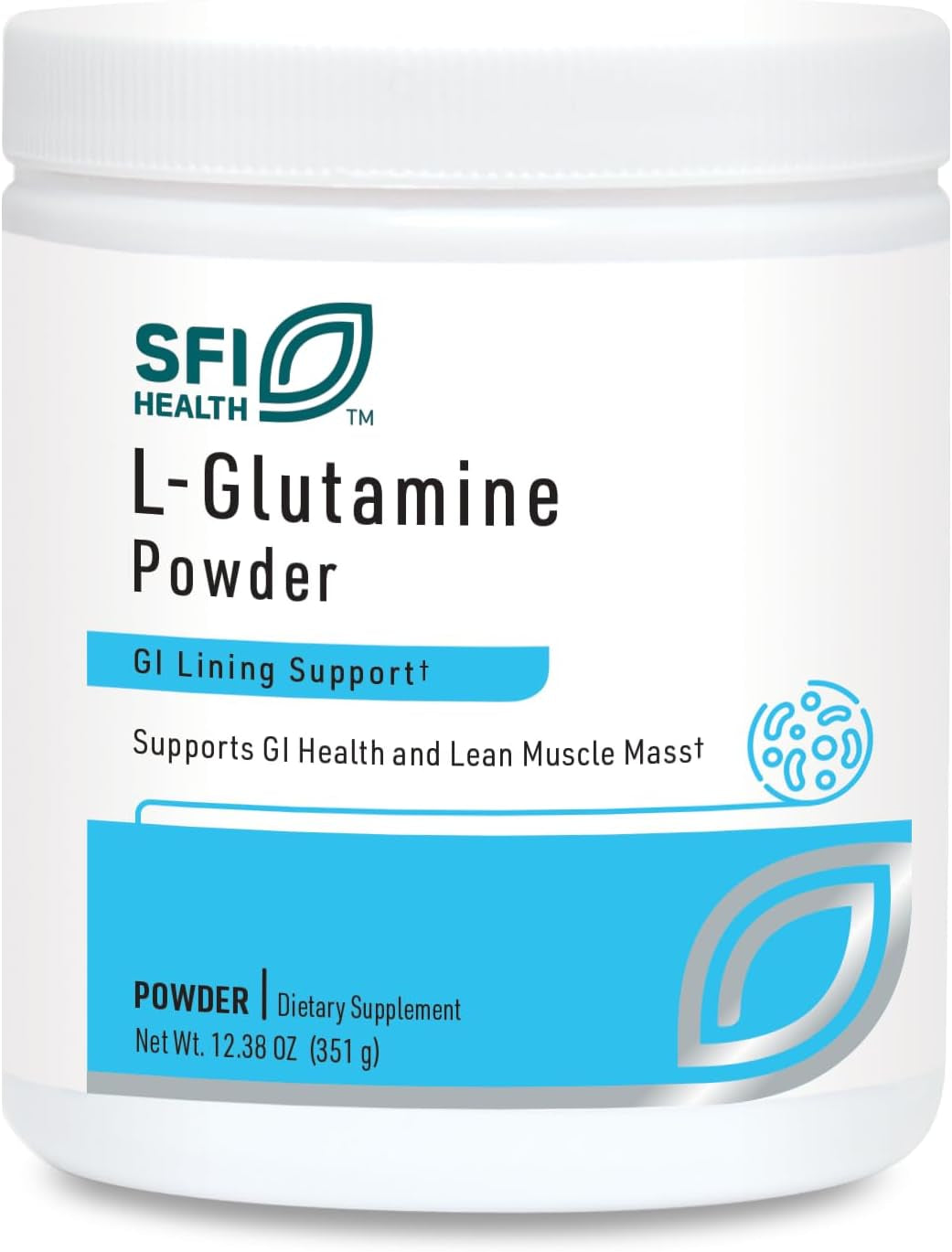 Klaire Labs L Glutamine Powder - 5000Mg Free-Form & Hypoallergenic Amino Acid - Supports Muscle Recovery, Immune Support and GI Health - Non Dairy & 