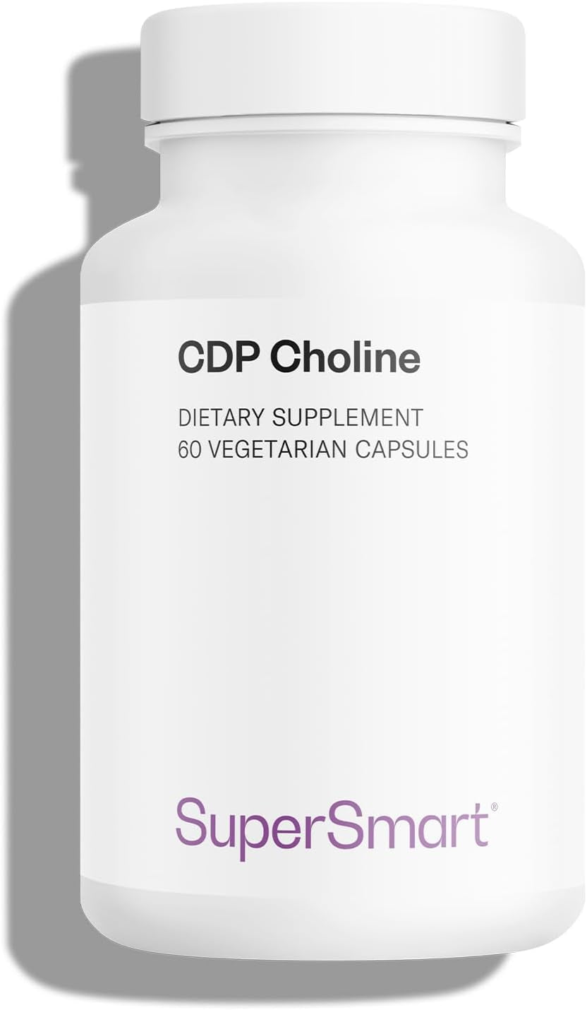 '- CDP Choline 1000Mg per Day (Patented & High Dose) - Cognizin Citicoline Supplement | Non-Gmo & Gluten Free - 60 Vegetarian Capsules