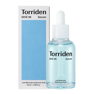 Torriden DIVE-IN Low-Molecular Hyaluronic Acid Serum, 1.69 Fl Oz (2 Pack) | Fragrance-Free Face Serum for Dry, Dehydrated, Oily Skin | Vegan, Clean, Cruelty-Free Korean Skin Care