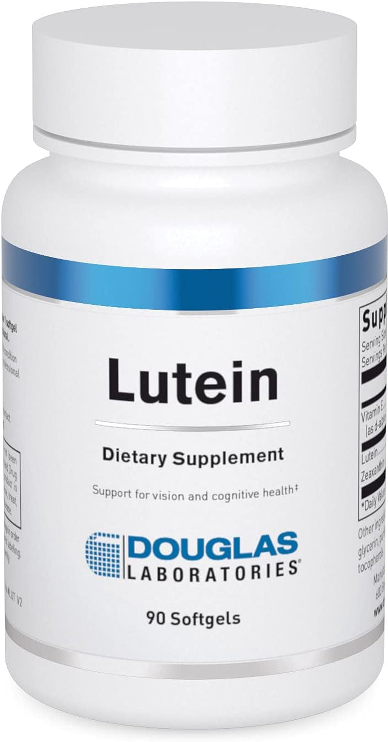 Douglas Laboratories Lutein (6 Mg.) | Lutein with Zeaxanthin for Vision | 90 Softgels