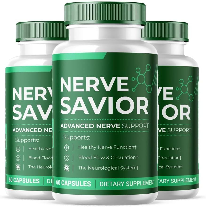 (3 Pack) Nerve Savior- Advanced Nerve Support