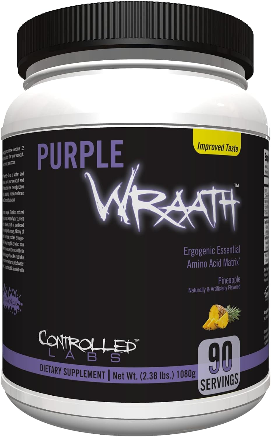 CONTROLLED LABS Purple Wraath 90 Serving Juicy Grape, 2.5 Pound