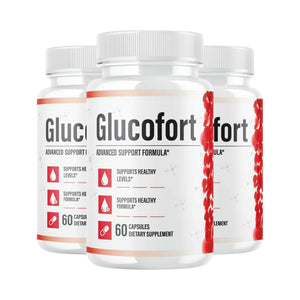 3-Pack Glucofort - Glucofort for Blood Sugar Support-180 Capsules 
