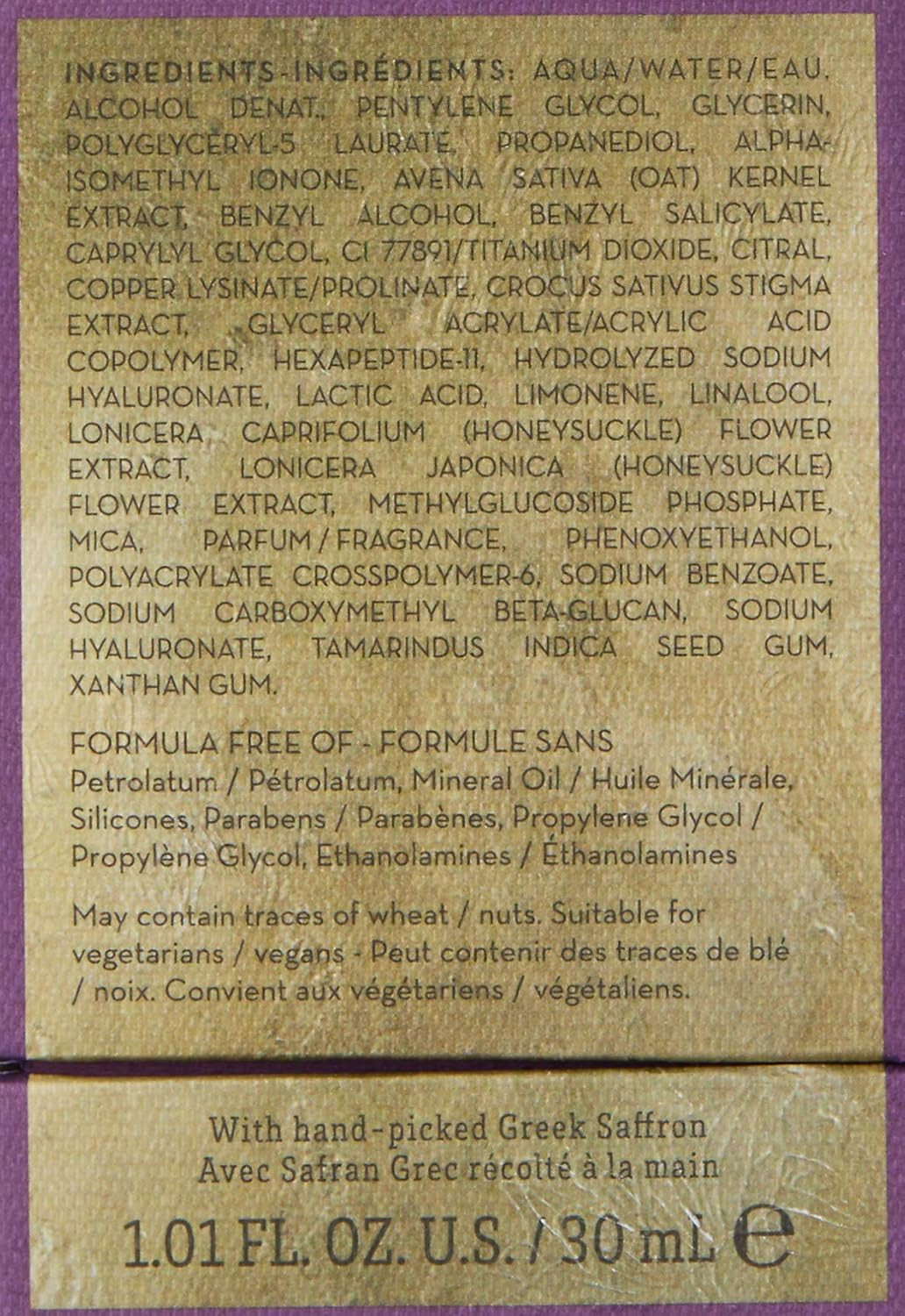 KORRES Golden Krocus Anti-Aging Serum for Women, 1 Fl Oz