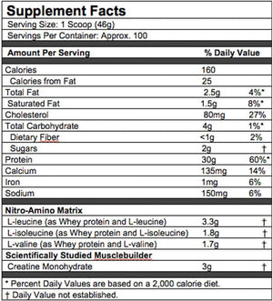 Muscletech Whey Protein Powder Nitro-Tech Whey Protein Isolate & Peptides & Nitro-Tech Whey Protein Powder Isolate & Peptides