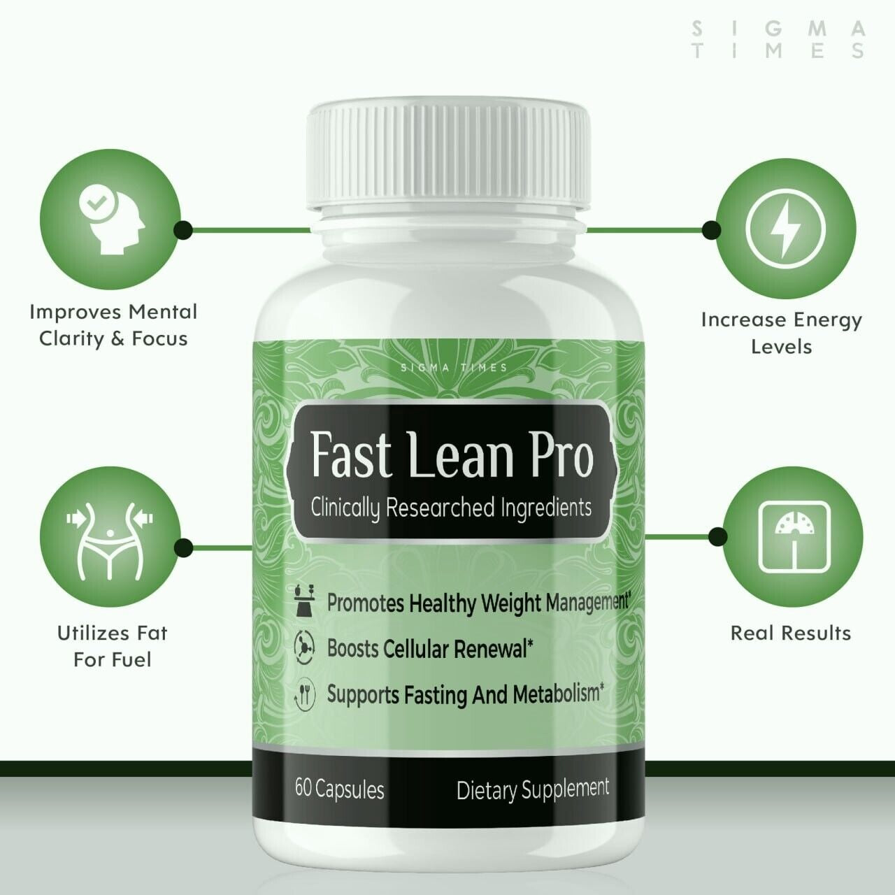 (3 Pack) Fast Lean Pro Capsules - Fast Lean Pro Dietary Supplement 