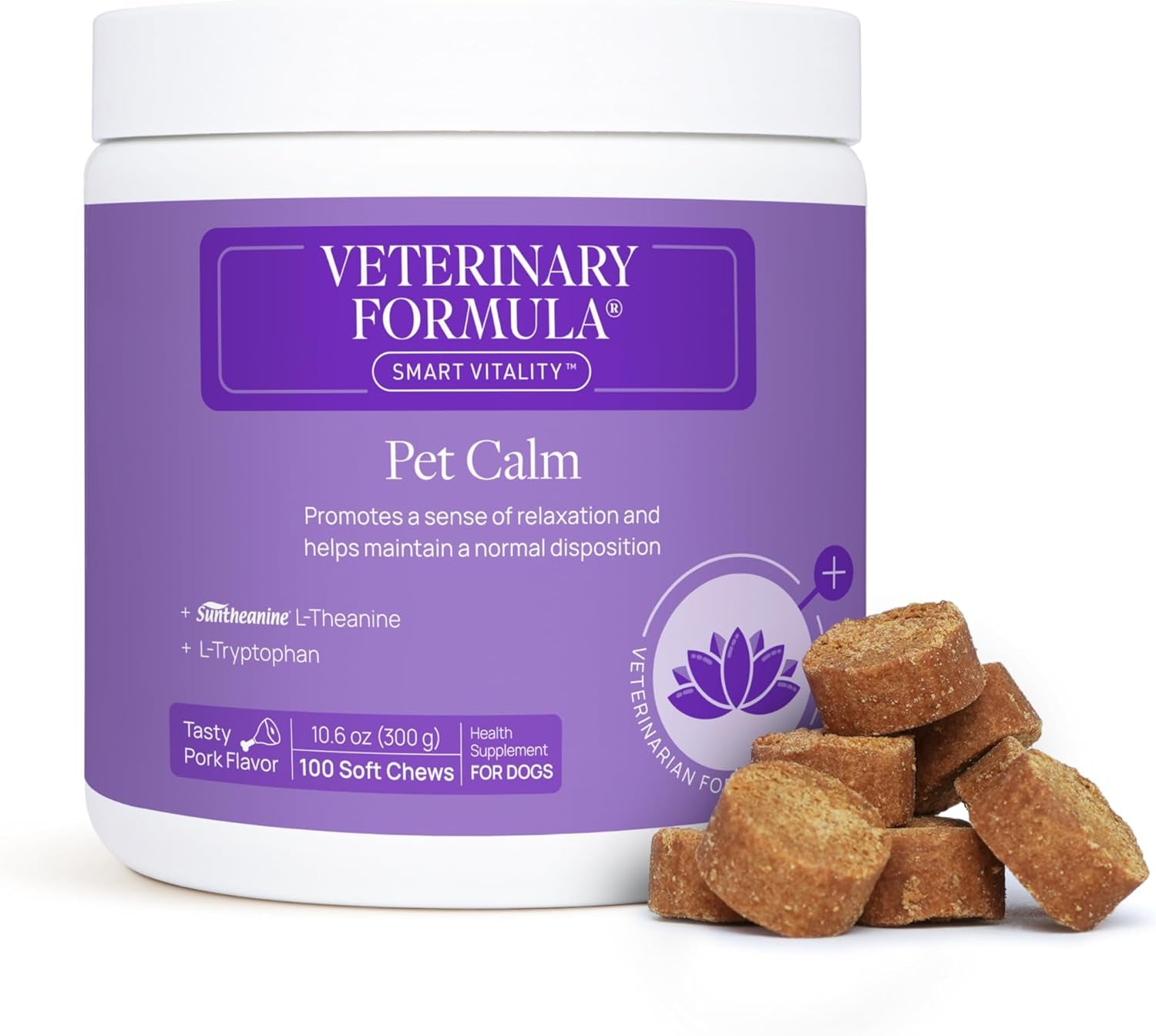 Veterinary Formula Smart Vitality Senior Support Supplement for Dogs - Soft Chews, 100Ct - Support Healthy Joints, Skin, Gut, and Immunity with Glucosamine Chondroitin for Dogs 