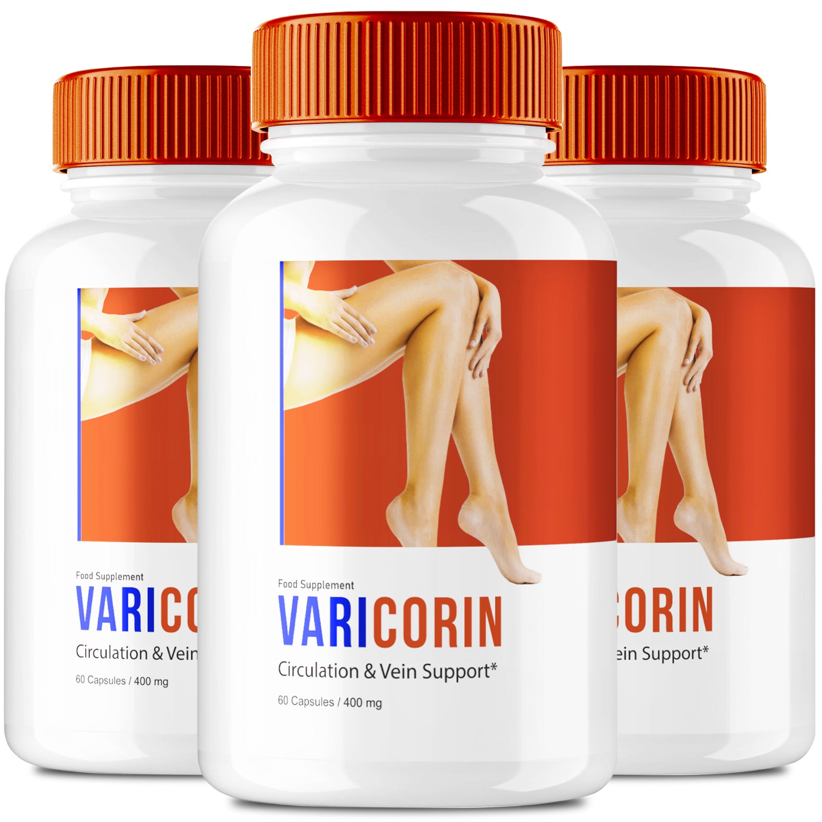 (3 Pack) Varicorin Capsules Varicorin Blood Formula Support Pills (180 Capsules) 