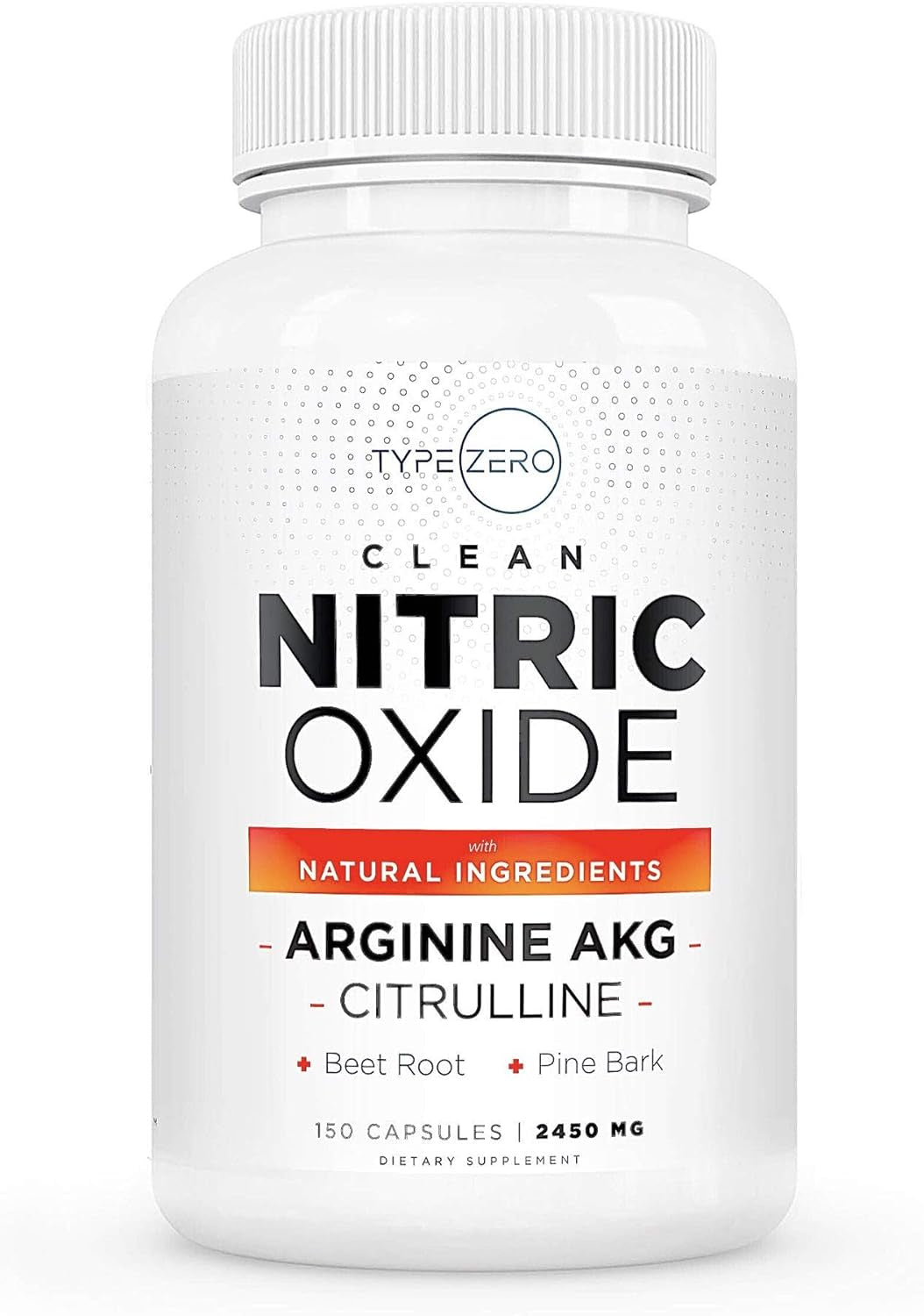 Nitric Oxide 6X Booster, 150 Veggie Capsules - Natural Supplement - Beetroot, Arginine AKG, Citrulline, Pine Bark, Garlic & VIT C | #1 Nitric Oxide Pills for Men, Nitrous Oxide Blood Flow