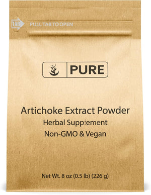 PURE ORIGINAL INGREDIENTS Artichoke Extract (8Oz) Herbal Supplement, Gluten-Free, Non-Gmo
