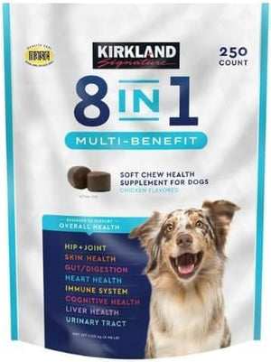 Kirkland_Signature 8 in 1 Soft Chew Supplement 250 Count