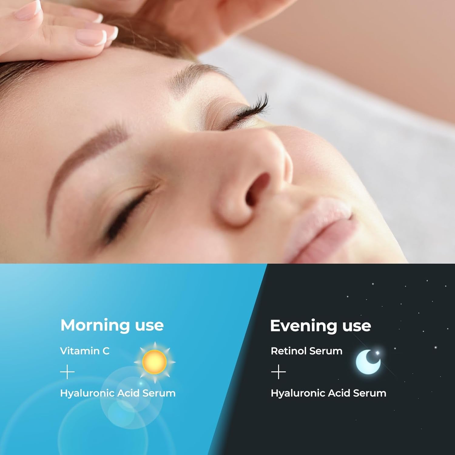 Retinol Serum for Face 2.5%, B5 Herbal Resurfacing Retinol Serum with Vitamin C, Vitamin E, Hyaluronic Acid, Serum for Anti-Aging, Wrinkle Smoothing, Dark Spot Corrector, Brighten Dullness 2 Packs