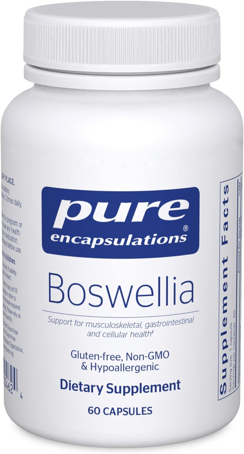 Pure Encapsulations Boswellia Supplement - for Joint Health, GI & Connective Tissue - Supports Healthy Joints & Digestive Health* - Non-Gmo & Vegan - 60 Capsules 