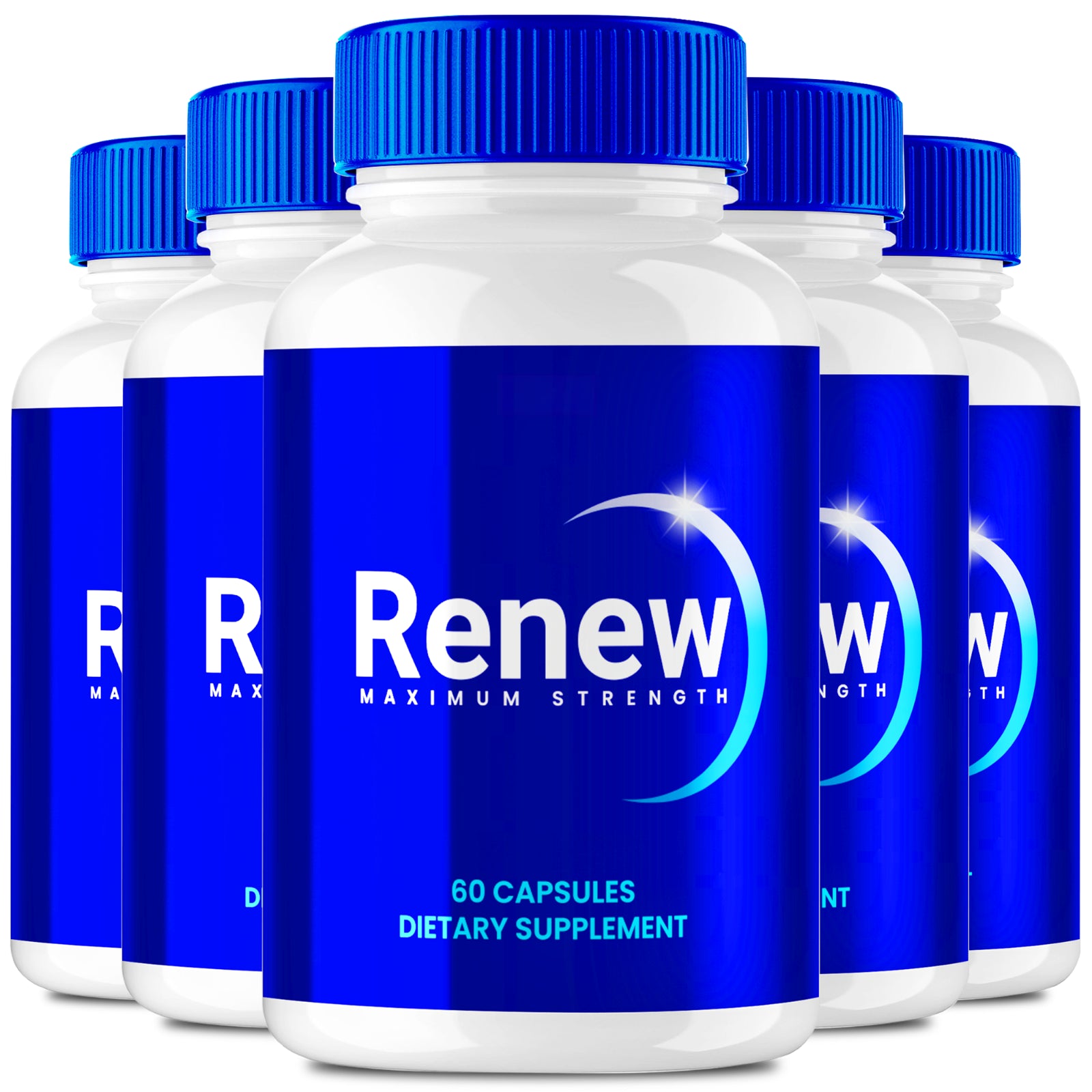 (5 Pack) Renew Keto Capsules Supplements for Weight Management (300 Capsules) 