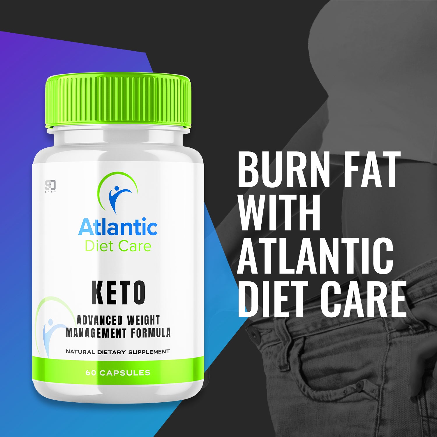 (5 Pack) Atlantic Diet Care, Atlantic Diet Care Weight Loss Pills (300 Capsules)