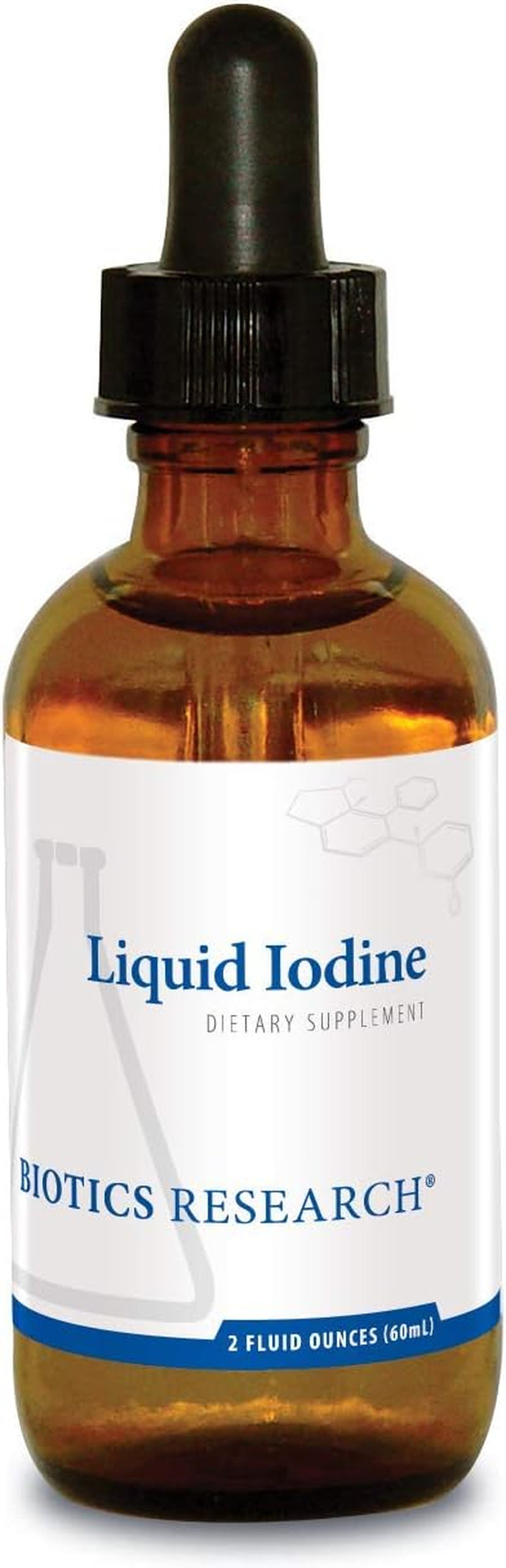 Liquid Iodine– Liquid Formula, Iodine 75Mcg/Drop, Thyroid Health, Energy Levels, Metabolic Health, Key Trace Mineral 2 Fl Oz 