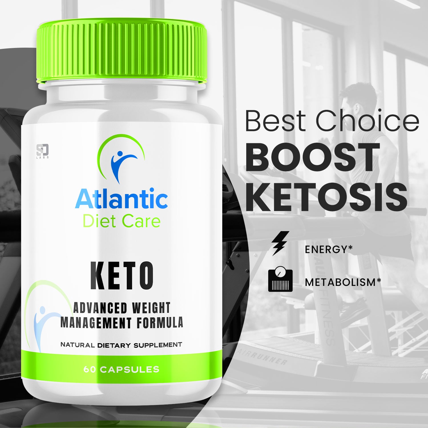 (5 Pack) Atlantic Diet Care, Atlantic Diet Care Weight Loss Pills (300 Capsules)