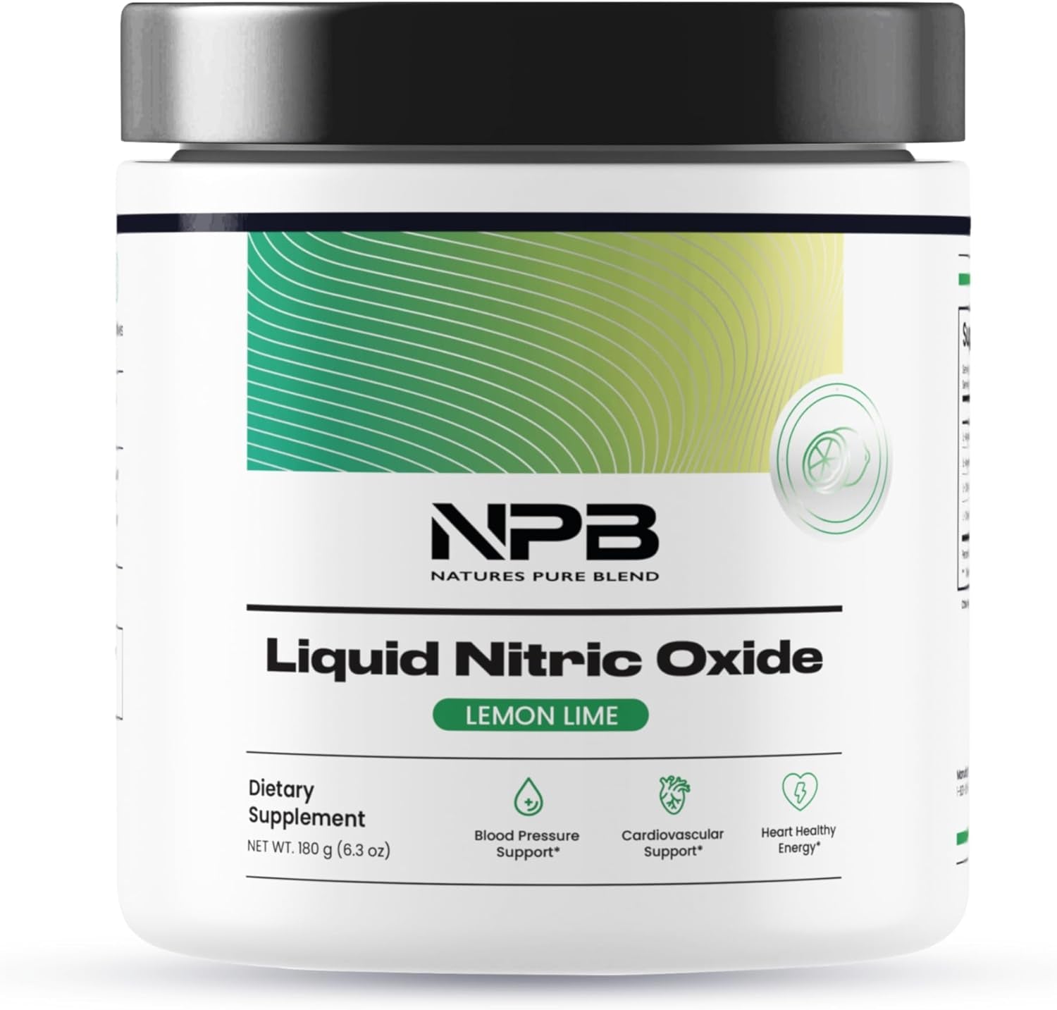 Liquid Nitric Oxide Blood Pressure Support Drink - Blood Circulation/Heart Heatlh - 5,000 MG Powder - Nitric Oxide Naturally Flavored Drink - Amino 