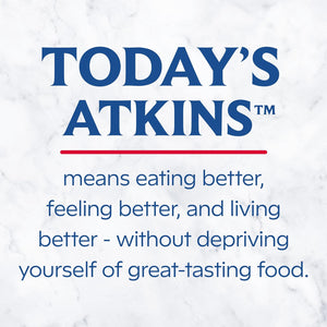 Atkins Creamy Vanilla plus Protein Shake, 30G Protein, 7G Fiber, 1G Net Carb, 1G Sugar, Keto Friendly, Low Carb, High Protein Drink, 12 Count