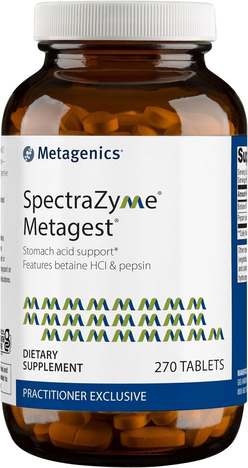 Spectrazyme Metagest - Supports Stomach Health & Aids in Digestion ...