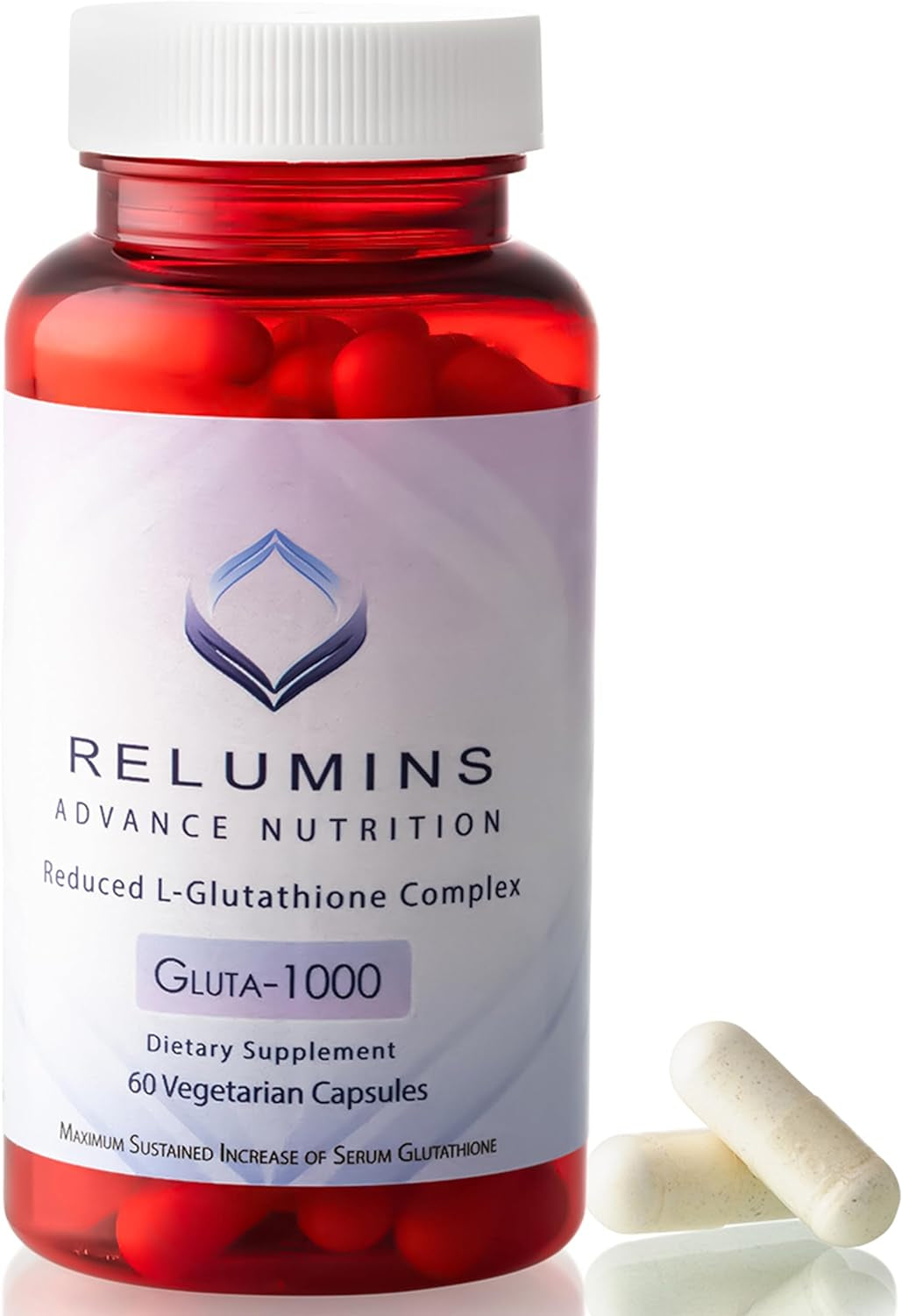 L Glutathione Supplement Complex - Reduced Glutathione 1000Mg Complex with Alpha Lipoic Acid & Rose HIPS Glutathione Capsules for Nourished, Smoother 