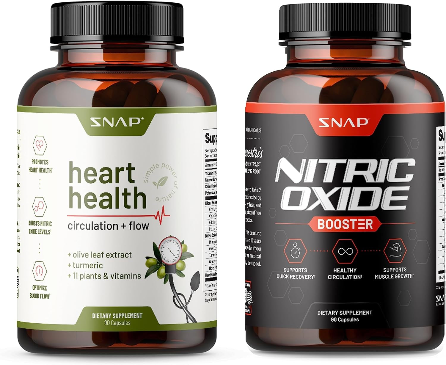 Snap Supplements Heart Health and Nitric Oxide Booster | SuppsWorld 