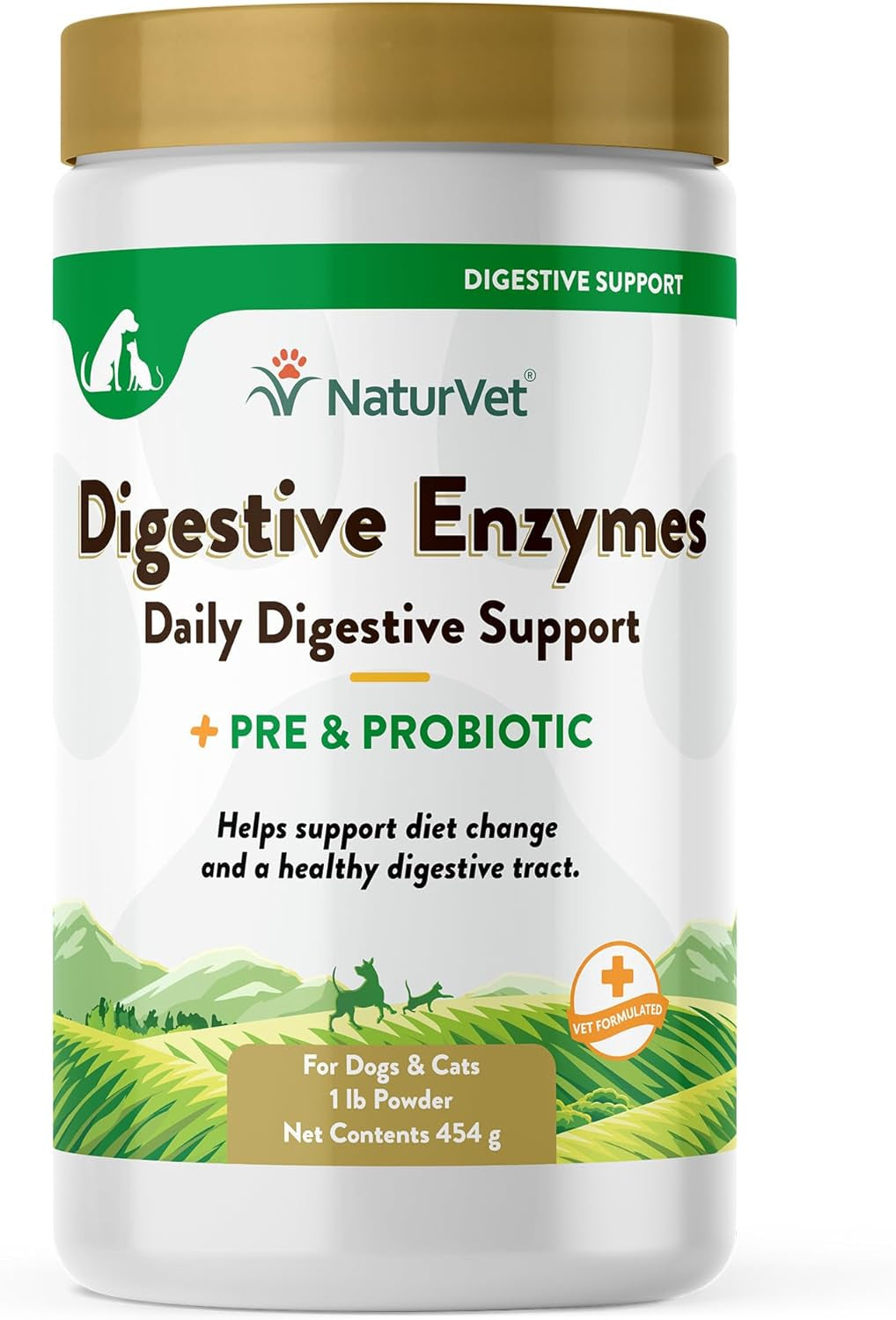 Veterinarian Strength Advanced Probiotics, Healthy Enzymes and PB6 Probiotic Supplement for Your Dogs Stomach, Intestine, Digestion and GI Tract Health, Made by Naturvet, 120 Soft Chews