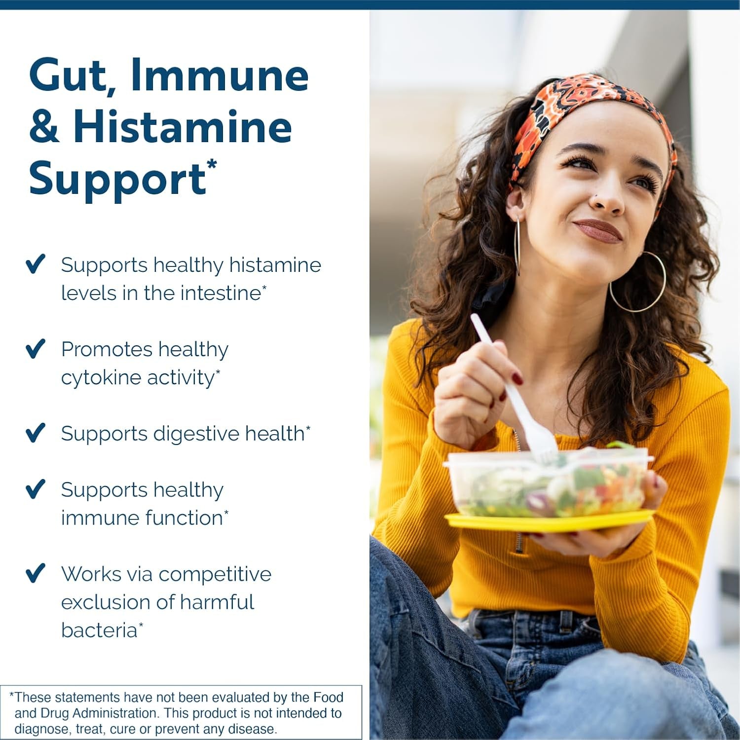 Multi-Biome Multi Strain Probiotic - Soil-Based Probiotics with Lactobacillus Probiotic Strains for Immune, Histamine, Cytokine, Digestive Health & Gut Support (30 Capsules) 