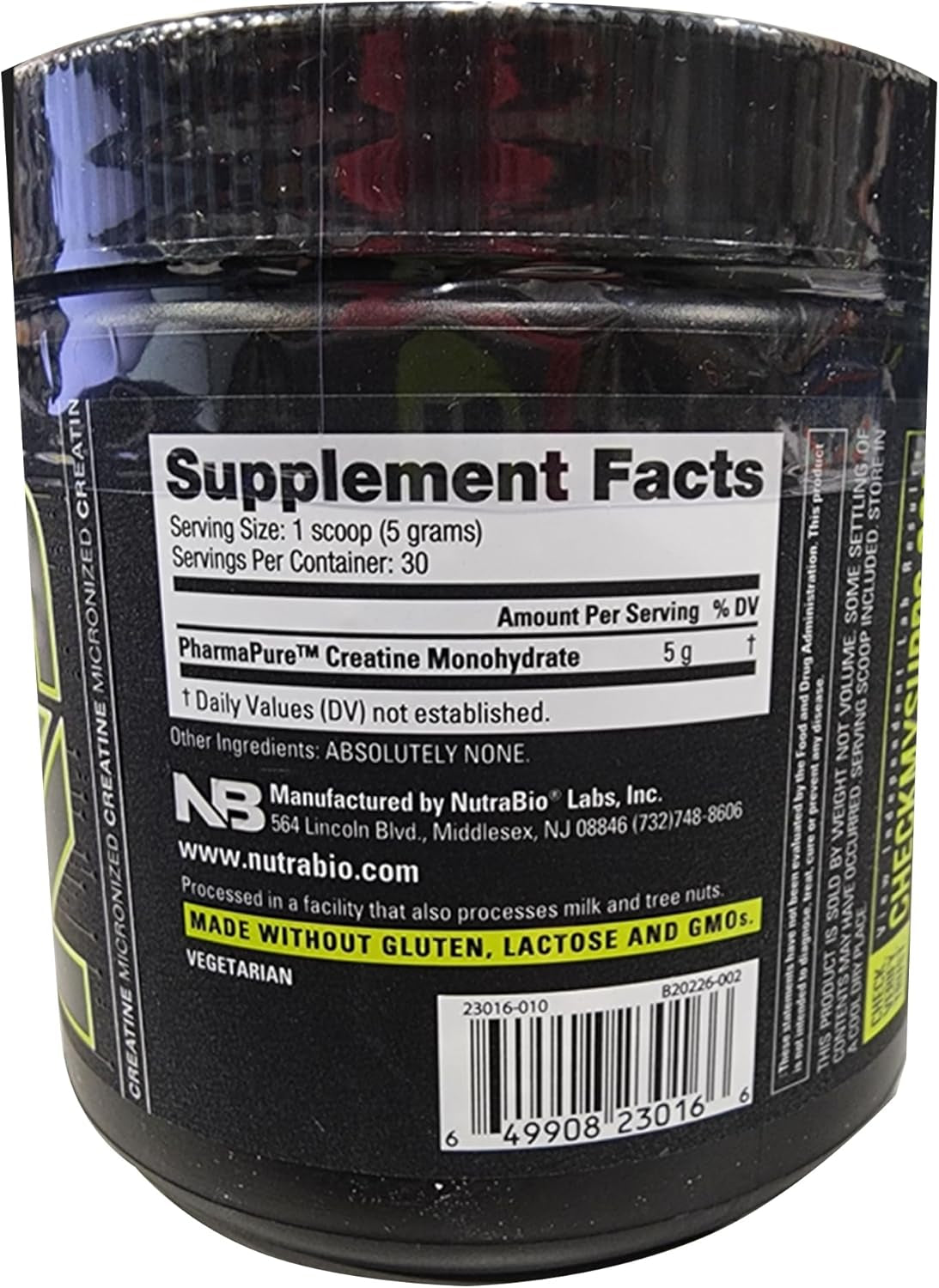 Nutrabio Creatine Monohydrate, Unflavored, (500 G) and Clear Whey Protein Isolate, (Watermelon Breeze) Supplement Bundle – Muscle Energy, Maximum Growth, Recovery, and Strength