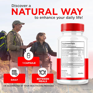 Sweet Relief Glycogen Support - Sweet Relief Blood Vessel Cleaner, Sweet Relief Capsules, Advanced Formula for Overall Wellness, Sweetrelief Reviews (60 Capsules)