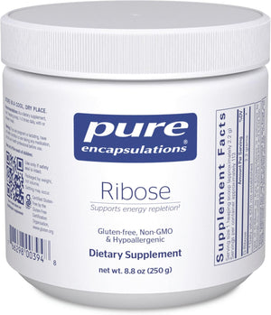 Pure Encapsulations Ribose | Hypoallergenic Supplement with Rapid Energy Repletion for Intense Exercise | 8.8 Ounces