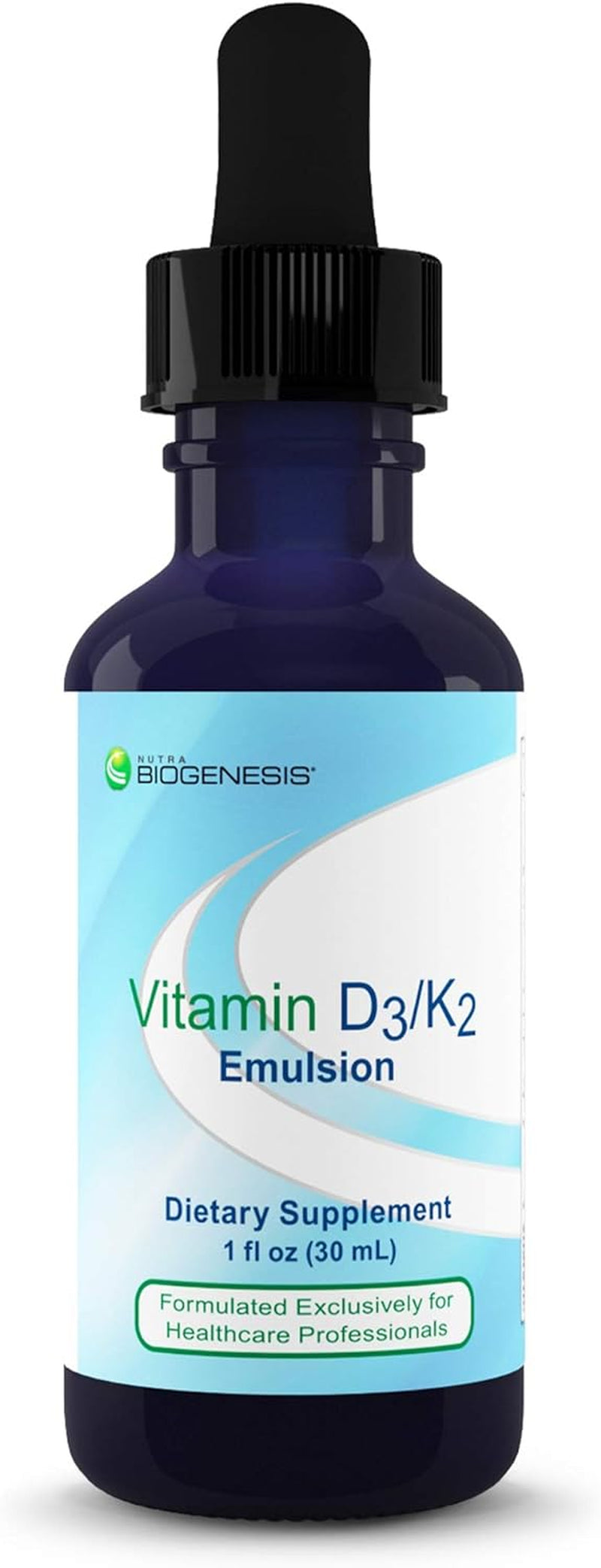 '- Vitamin D3-K2 Emulsion - Liquid Vitamin D and Vitamin K to Help Support Bone and Heart Health - 1 Ounce 