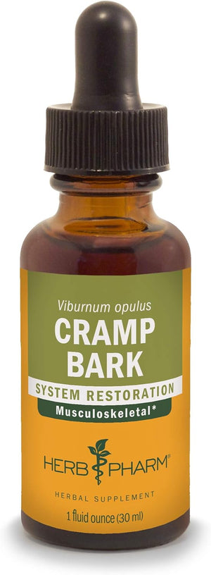 Herb Pharm Cramp Bark Extract for Musculoskeletal Support - 1 Ounce (DCRAMP01)