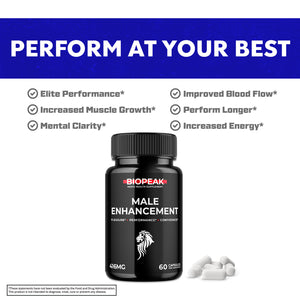 (2 Pack) Biopeak for Men, Bio Peak Advanced Male Support Pills (120 Capsules)