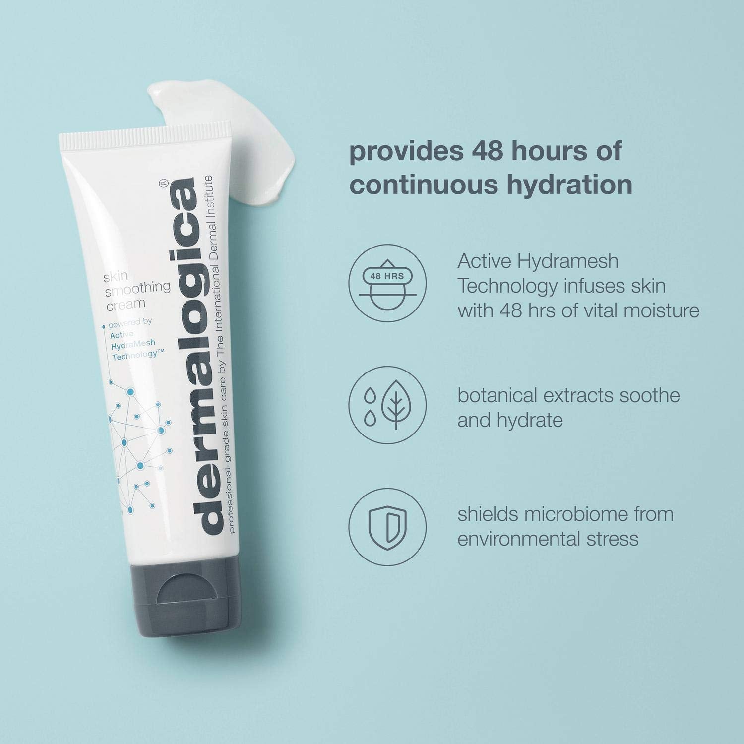 Dermalogica Skin Smoothing Cream - Face Moisturizer with Vitamin C and Vitamin E - Infuses Skin with 48 Hours of Continuous Hydration