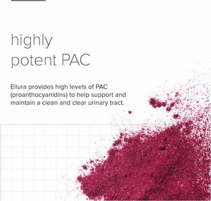 Ellura Solv Wellness Clinically Proven Cranberry Supplement: Get Ahead of Utis with 36Mg of 100% Bioavailable PAC, 30 Capsules