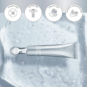 Lancer Skincare 3D Hyaluronic Eye Serum with Vitamin C Brightening Complex, Anti-Aging Eye Cream, 0.5 Fluid Ounces