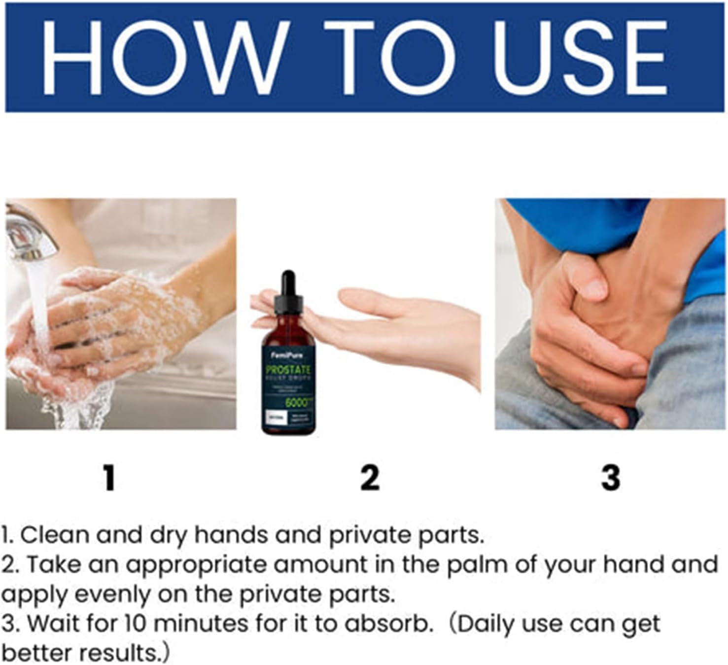 Natravor Prostate Treatment Drops, 2024 New Prostate Relief Drops for Men (4PCS)