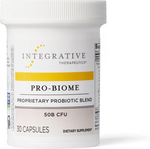 '- Pro-Biome 50B CFU - Proprietary Probiotic Blend - 30 Capsules 