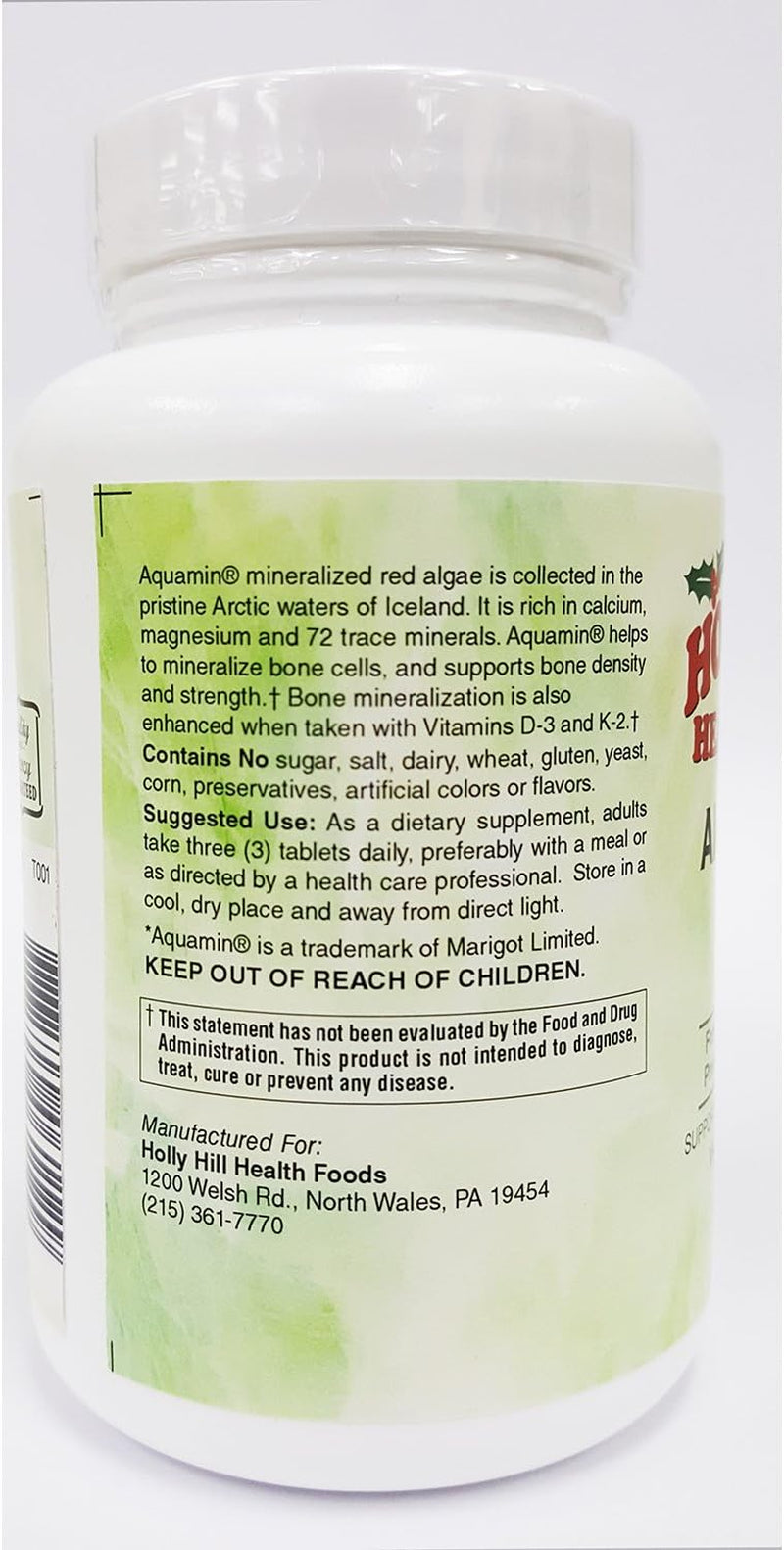 Algae Based Calcium 1,000 Mg, 180 Tablets