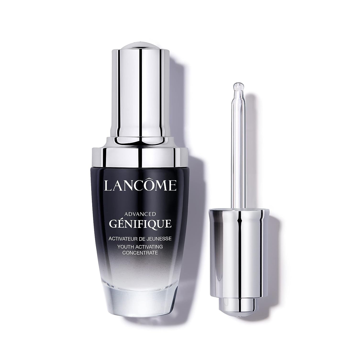 Lancôme Advanced Génifique Radiance Boosting Anti-Aging Face Serum - Visibly Hydrates & Plumps Skin - with Bifidus Prebiotic, Hyaluronic Acid & Vitamin Cg 