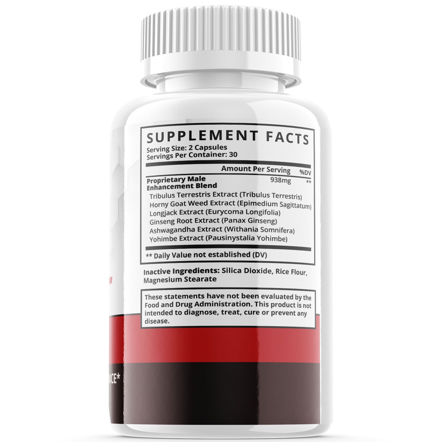 Stay Hard XL - Male Virility - 3 Bottles - 180 Capsules