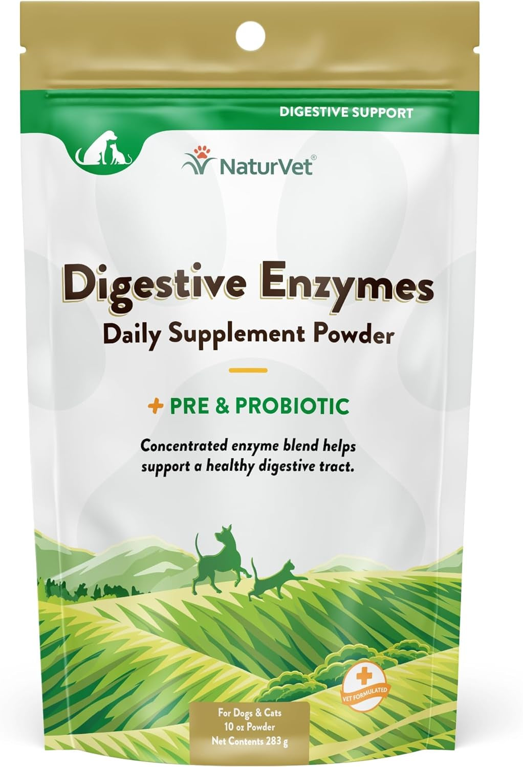Veterinarian Strength Advanced Probiotics, Healthy Enzymes and PB6 Probiotic Supplement for Your Dogs Stomach, Intestine, Digestion and GI Tract Health, Made by Naturvet, 120 Soft Chews