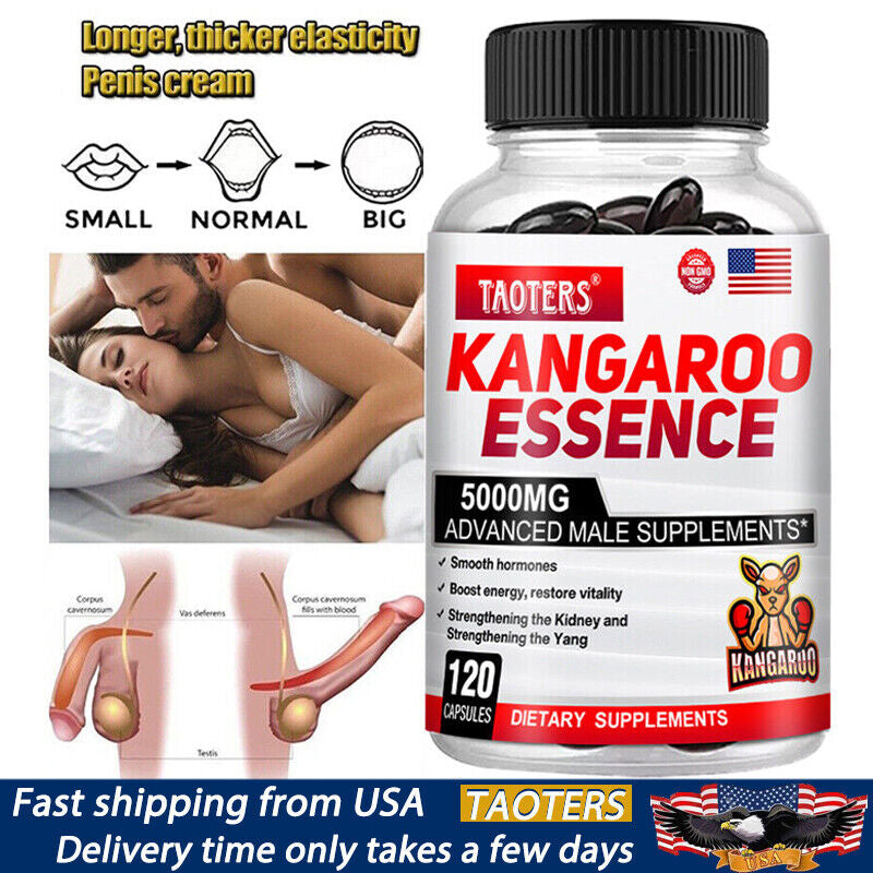 L-Arginin Nitric Oxide, Testosteron Booster, with Kangaroo Meat Extract