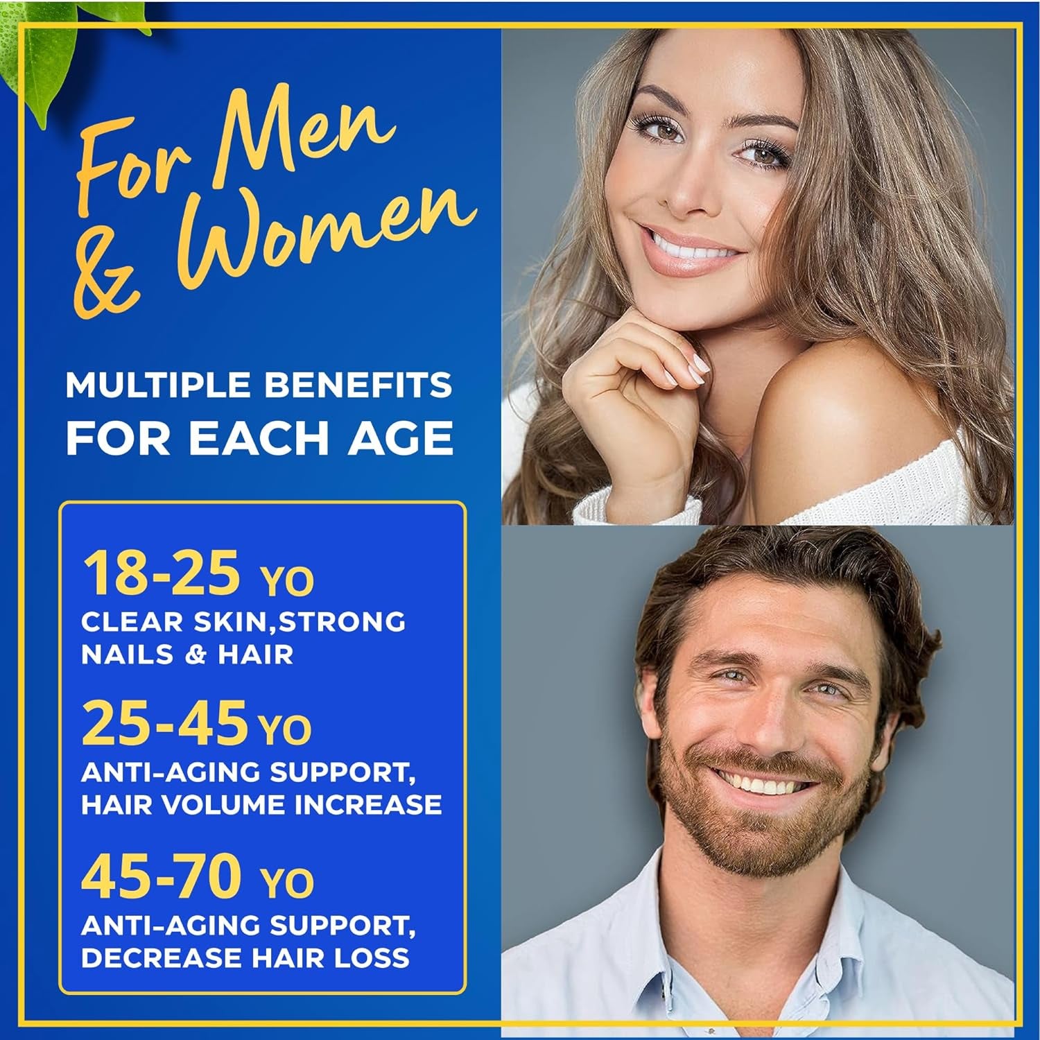 Liquid Biotin for Hair Growth Collagen - Biotin Liquid 10,000Mcg Collagen 5,000Mcg Extra Strength Liquid - Liquid Collagen and Biotin Drops for Hair Growth - Biotin and Collagen Drops for Women - 2Oz