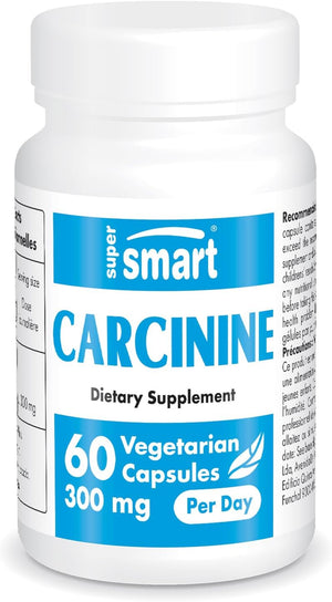 '- Carcinine 300Mg per Day (Patented) - Stable L-Carnosine Supplement | Non-Gmo & Gluten Free - 60 Vegetarian Capsules 