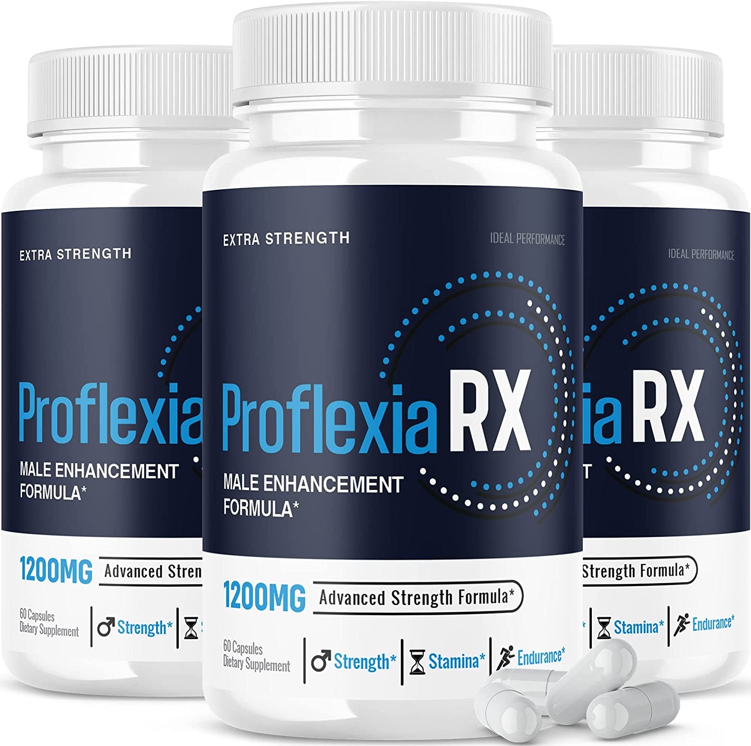 (3 Pack) Proflexia RX Pills XR (180 Capsules) 
