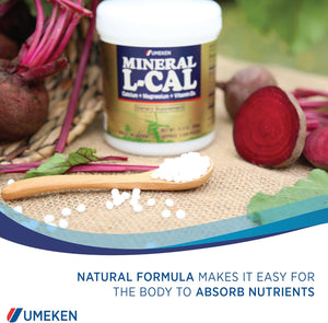 Mineral L-Cal Supplement, Large Bottle, 6 Month Supply, Enriched with Magnesium, Vitamin D3 and Minerals, Tablets, 360G, 3,600 Balls (Pack of 1)